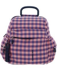 Mandarina Duck - MD20, Zaino Donna, Vichy Pink, Taglia Unica - Lyst