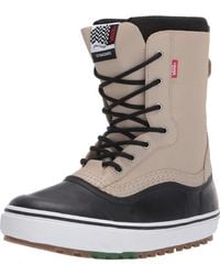 Vans S Standard Snow Boots (Black/Khaki (Jake Kuzyk) - Noir