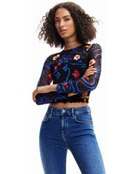 Desigual - Ts_sence 2000 T Shirt - Lyst