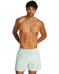 Calvin Klein - Bañador Hombre Medium Drawstring con Logotipo - Lyst