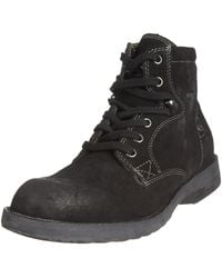 Replay - Snap Lace Up Boot Black Gmu02.002.c0014l.003 11 Uk - Lyst