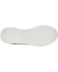 Calvin Klein - Runner Sneaker Retro Runner Low Laceup Su-Ny Ml mit Logo - Lyst