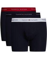 Tommy Hilfiger - 's 3 Pack Cotton Boxer Briefs - Lyst