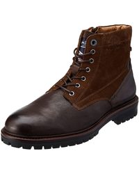 Pepe jeans PMS50179 PORTER Marr?n - Livraison Gratuite | Spartoo ! -  Chaussures Boot Homme 81,99 €