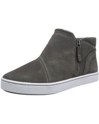 clarks high top trainers