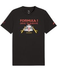 PUMA - T-Shirt - Schwarz - Größe: - Lyst
