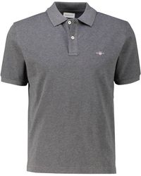 GANT - Reg EMB Archive Shield Polo - Lyst
