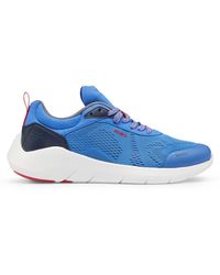 HUGO - Sneakers aus Material-Mix mit Mesh-Details - Lyst