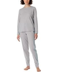 Schiesser - Schlafanzug Set lang weiche Baumwolle - Nightwear - Lyst