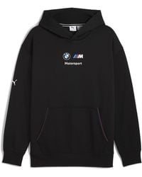 PUMA - Bmw M Motorsport Essentials Fleece Hoodie Voor Maat - Lyst