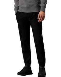 Calvin Klein - Cargo Hose Skinny Washed Cargo mit Stretch - Lyst