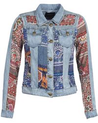 desigual blue jacket