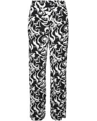 Vero Moda - Vmeasy Joy Hw Wide Pants Wvn Ga Fabric Trousers - Lyst