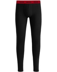 HUGO - Lange Unterhose Unterwäsche Long Pant Long John - Lyst