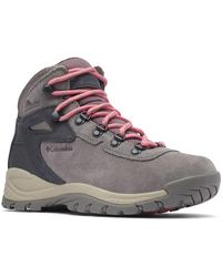 Columbia - Newton Ridge Plus Waterproof Amped Leather & Suede Hiking Boot - Lyst