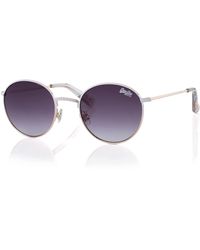 Superdry - White-rose Gold / Grey Gradient Lens - Sdenso-017 Size 49-22-143 - Lyst