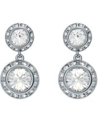 Ted Baker - Sollia Solitaire Sparkle Crystal Drop Earrings For - Lyst