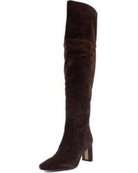 Sam Edelman - Shea Over-the-knee Boot Cafe Noir 9.5 Medium - Lyst