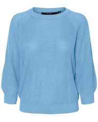 Vero Moda - Vmnewlex Sun 3/4 Blouse Noos Pullover Sweater - Lyst