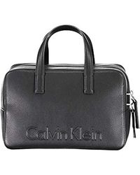 Calvin Klein Edge Duffle Donna Handbag Nero