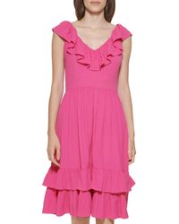 Calvin Klein - Cd2e1q8l-hib-4 Dress - Lyst