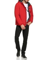 Calvin Klein - Classic Hooded Stretch Jacket - Lyst