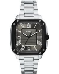 Fossil - Analog Quarz Uhr mit Edelstahl Armband FS6122 - Lyst