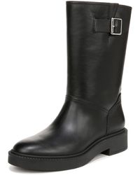 Vince - S Kline Pull On Moto Boot Black 5 M - Lyst
