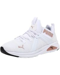 PUMA Spitze Enzo 2 Metal Laufschuhe in Weiß | Lyst DE