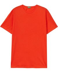 Benetton - T-shirt 3p7xu1058 - Lyst