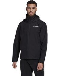 adidas game built rain jacket