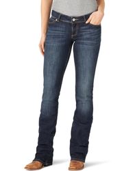Wrangler - Womens Retro Sadie Low Rise Stretch Bootcut Jeans - Lyst