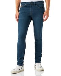 Jeans Skinny Lavado Medio ensuciado Springfield de Denim de color Azul para hombre Hombre Ropa de Vaqueros de Vaqueros skinny 