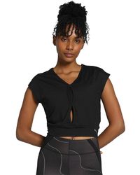 PUMA - Studio Yogini Lite Trend Tee Tank Top - Lyst