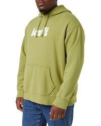 Levi's - Relaxed Graphic Hoodie Hombre Poster Cedar - Lyst