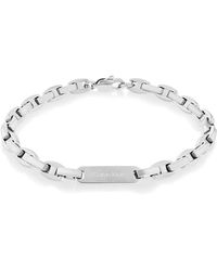 Calvin Klein - Bracelet en chaîne pour Collection BOLD METALS en Acier inoxidable - 35000411 - Lyst