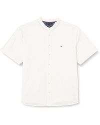 Tommy Hilfiger - Flex Poplin Mao Rf Shirt S/s Casual Shirts - Lyst