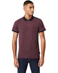 French Connection - Short Sleeve Polo Shirt T-shirt Tee Top - Lyst