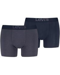 Levi's - Levis Opt Ill Boxer Brief Org Co 2p - Lyst