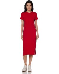 Red Tommy Hilfiger Dresses for Women | Lyst