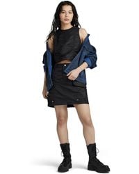 G-Star RAW - Ma-1 Cropped Top Sless Wmn - Lyst