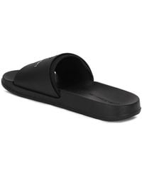 Calvin Klein - S Logo Slides Sandals Black 9 Uk - Lyst