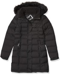 superdry womens core down hooded jacket comet silver