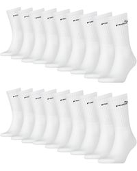 PUMA - Lot de 15 paires de chaussettes de tennis unisexes pour homme et femme - Lyst