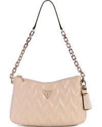Guess - Adelard Top Zip Shoulder Bag Schultertasche mit Reißverschluss Oben - Lyst