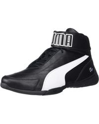 PUMA Leather Bmw Motorsport Casual Mid Men's High Top Sneajkers in