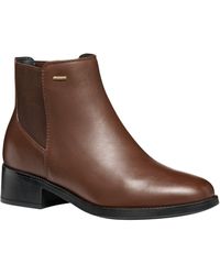 Geox - Camexia abx donna Stivaletti impermeabili - D566WC00043C0013 (Marrone, Sistema Taglie Calzature EU, Adulto, Numero, Media, - Lyst