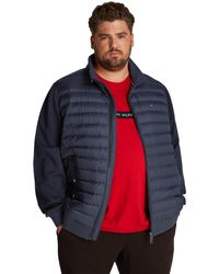 Tommy Hilfiger - BT-Mix Media Stand CLLR-B MW0MW39138 Sweatshirt mit durchgehendem Reißverschluss - Lyst