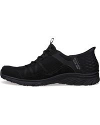 Skechers - Slip-Ins Black Sneaker 104288 - Lyst
