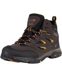 Regatta - S Holcombe Iep Mid Hiking Boots (8 Uk) (navy/granite) - Lyst